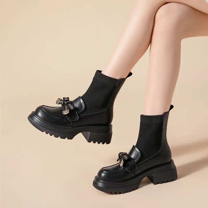 ZHR Loafers Women's Black-8