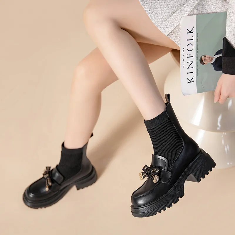 ZHR Loafers Women's Black-9