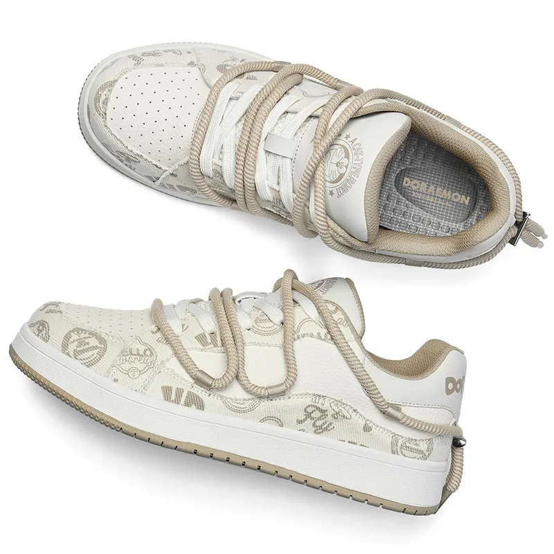 DoraemonA Box Limited Edition Puffy Shoes Low-Top Skateboard Shoes Unisex-101