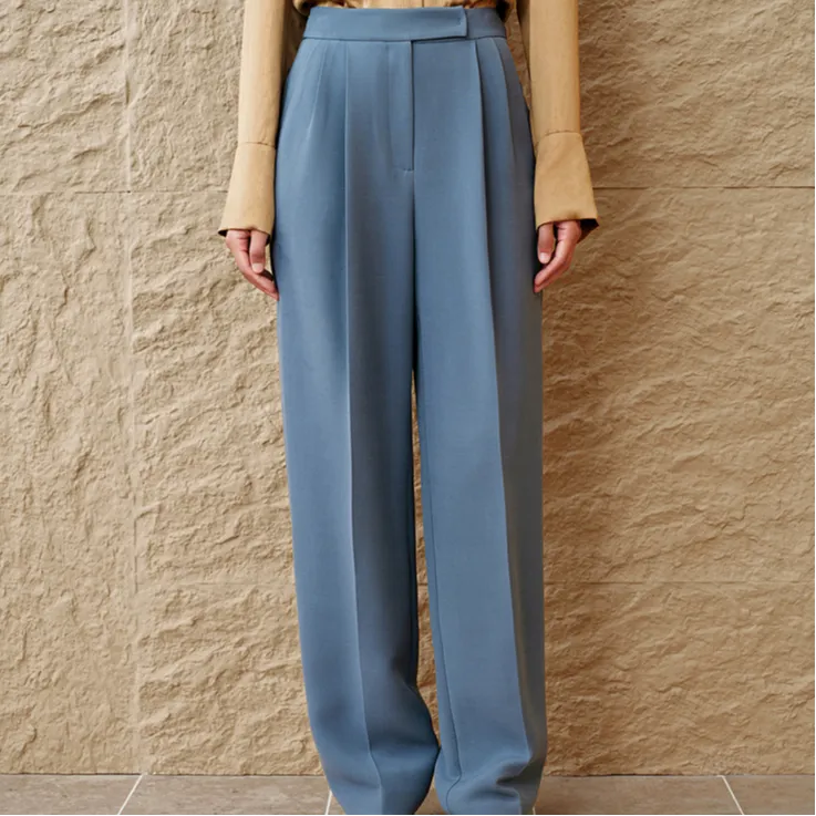 INSUN Suit Trouser Women's Ice Blue-2