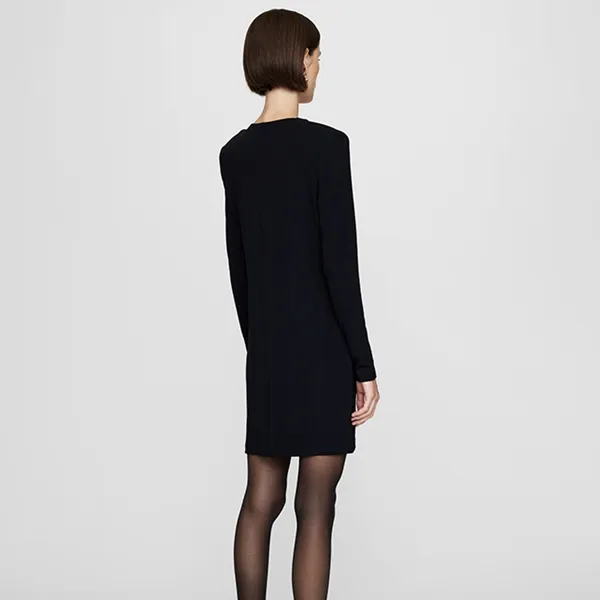 Anine Bing Amaya Knot detail Minidress-1
