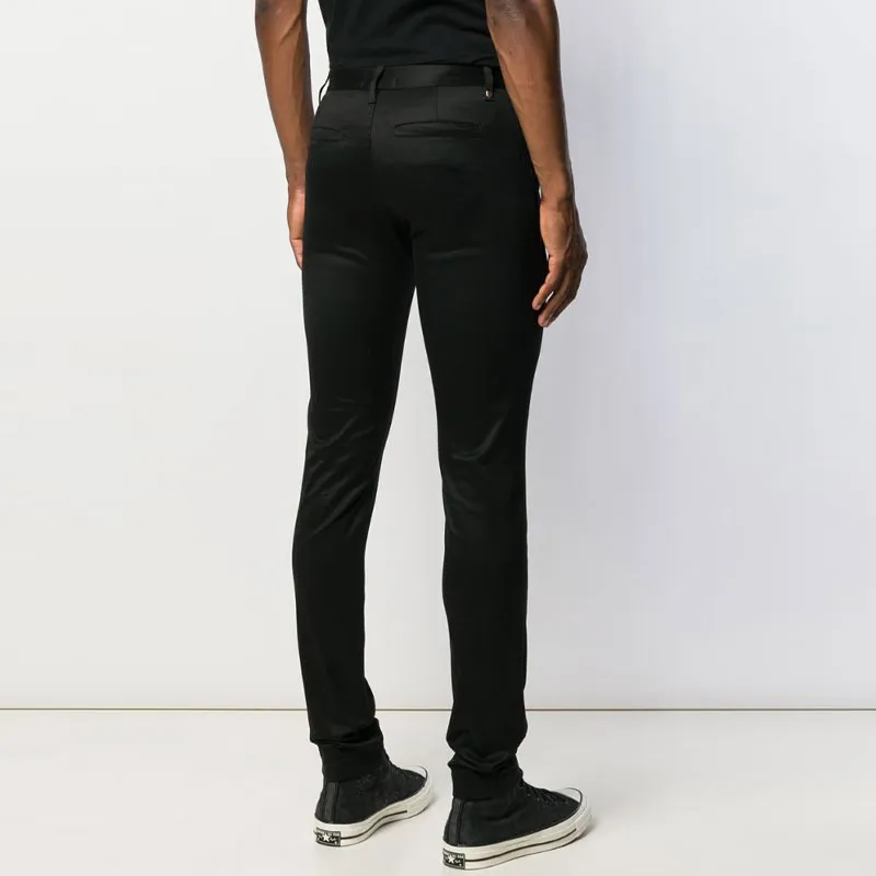 SAINT LAURENT Stretch Gabardine Chino Pants-4