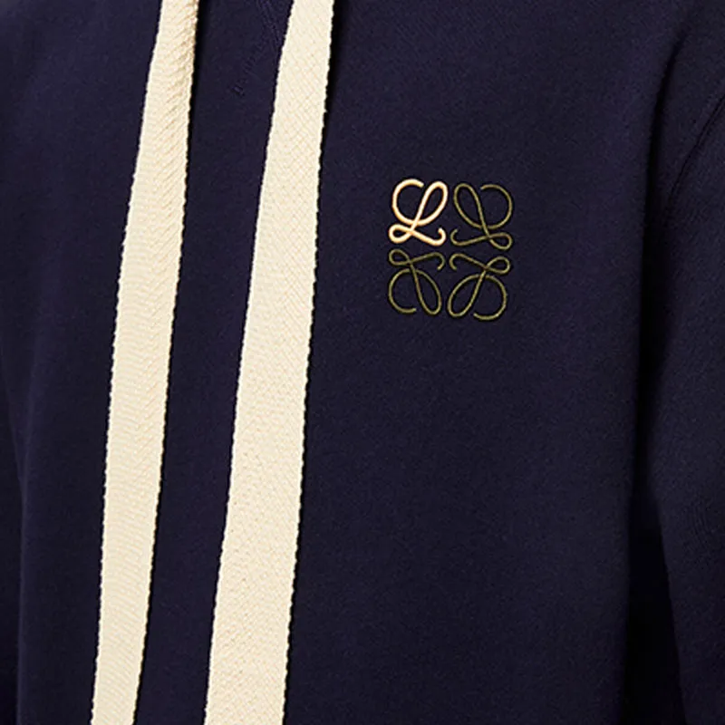 LOEWE Sweatshirts Men Marine Blue-4