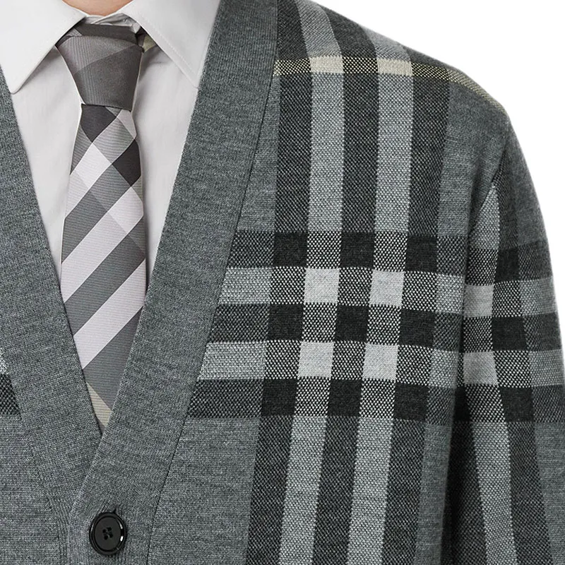 Burberry SS22 Sweater Men's Seal Gray Color-5