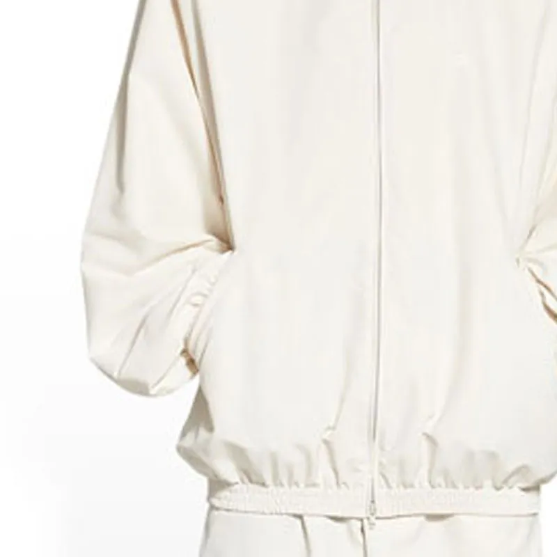 Balenciaga Sporty B Oversized Tracksuit Nylon Jacket White-2