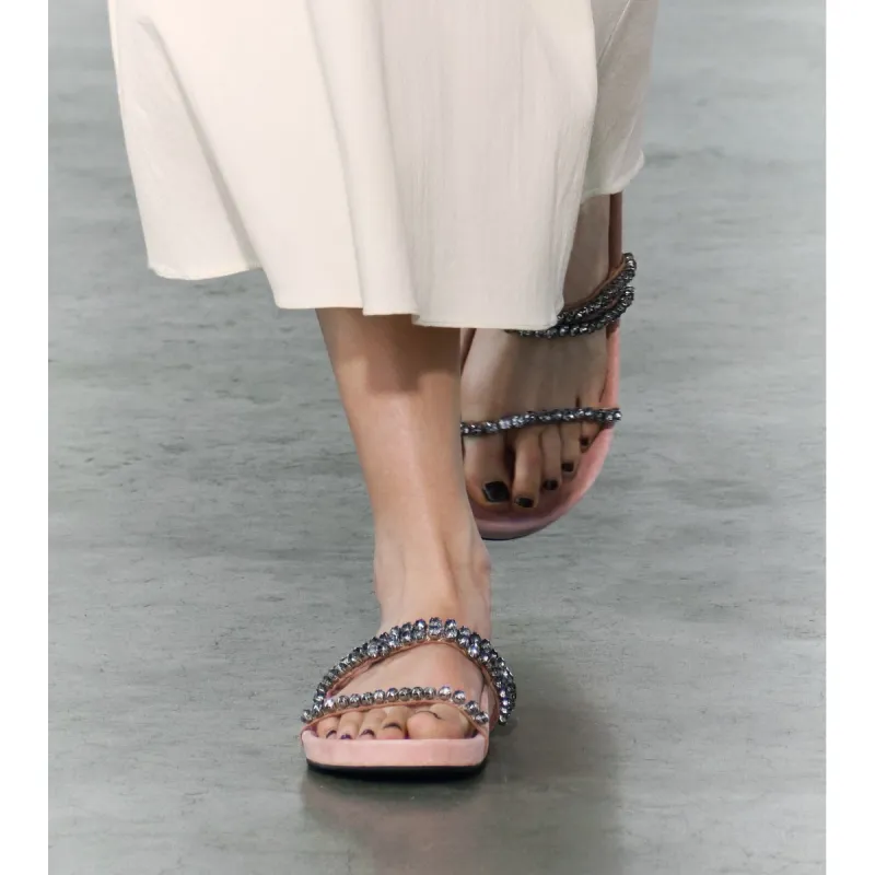 ZARA Slip-Resistant Abrasion-Resistant Slide Slippers Women's-3