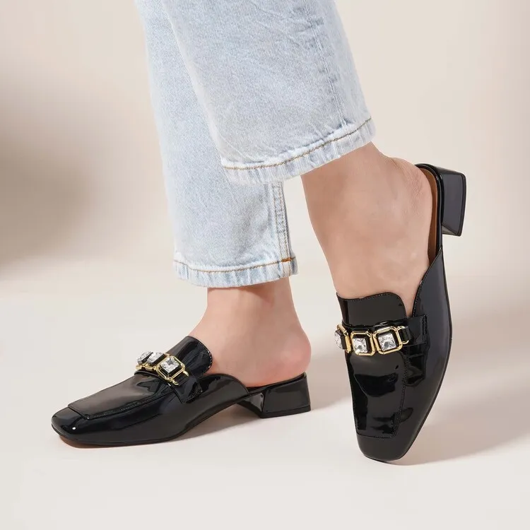STEVE MADDEN Quiet Odor-Resistant Wrap-toe Slippers Women's Black-3
