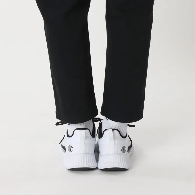 Champion OUTLET Durable Breathable Low-Top Casual Shoes Men's White Black-5