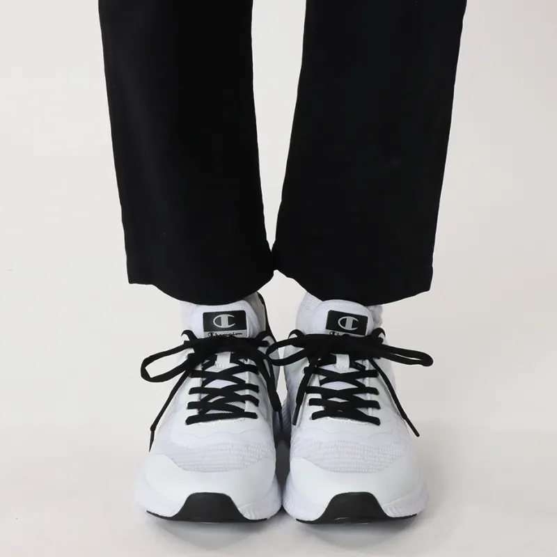 Champion OUTLET Durable Breathable Low-Top Casual Shoes Men's White Black-6