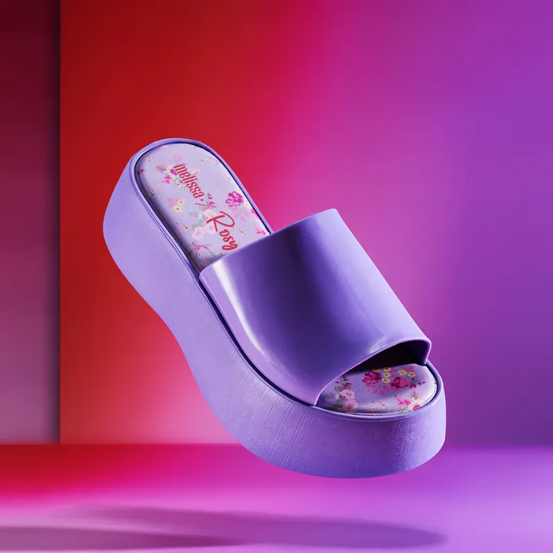 MELISSA Abrasion Resistant Slide Slippers Women's Purple-4