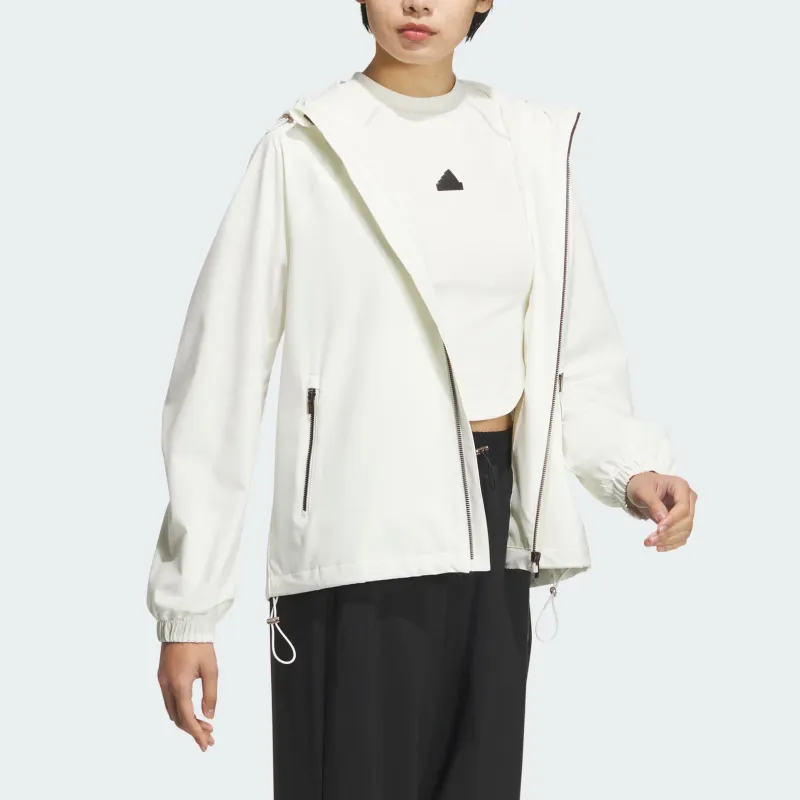 Adidas Jackets Coats Women's Jade White-1