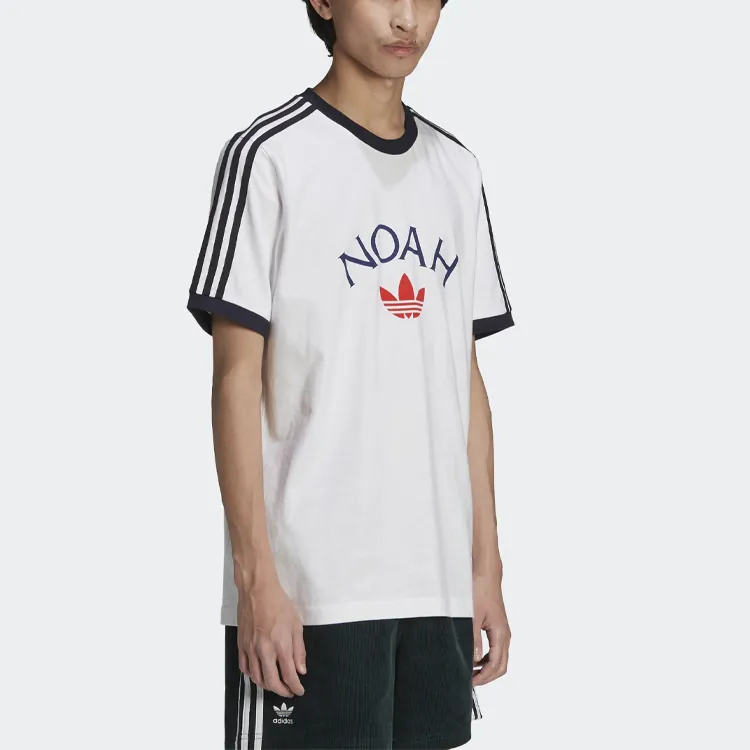 Noah X Adidas Core Logo Ringer Tee-3