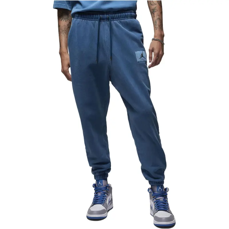 Jordan Knitted Sweatpants Men French Blue-3