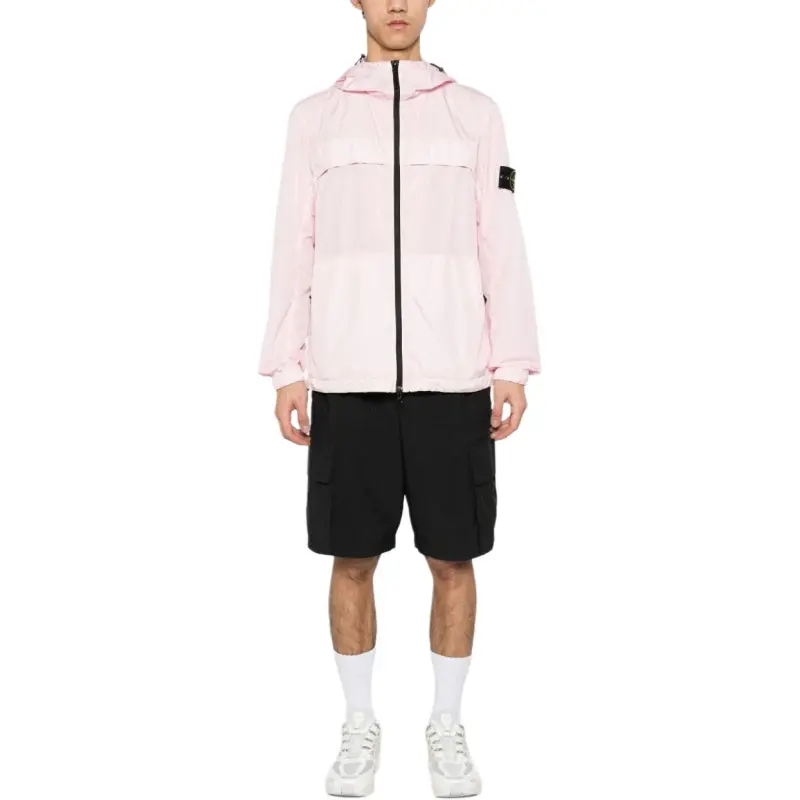 STONE ISLAND SS24 Jackets Coats Men's Pink-1
