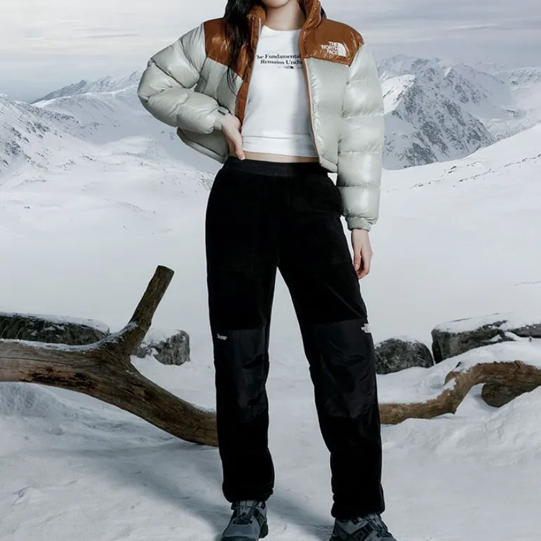 THE NORTH FACE Women's Nuptse Short Jacket Mint-3