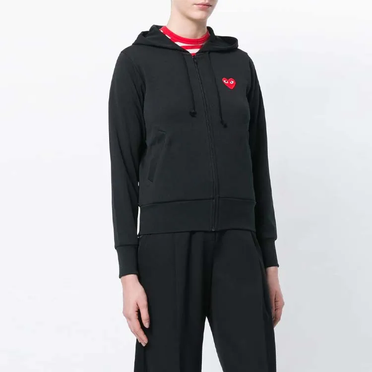 CDG Play Jackets Women's Black-3