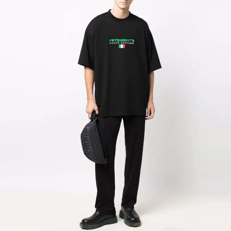Vetements T Shirts Unisex Black-1