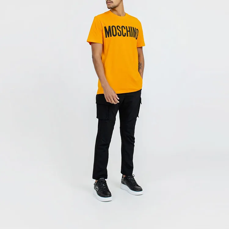MOSCHINO T Shirts Men Orange-1