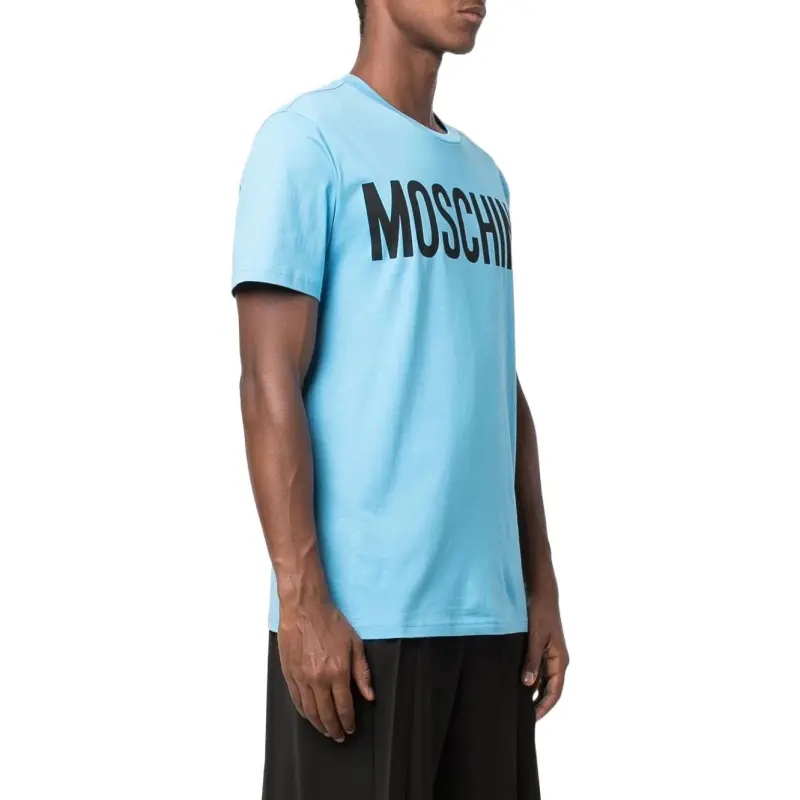 MOSCHINO T Shirts Men Blue-3