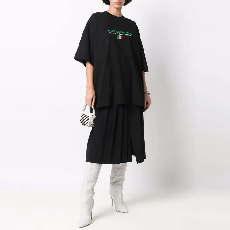 Vetements T Shirts Unisex Black-2