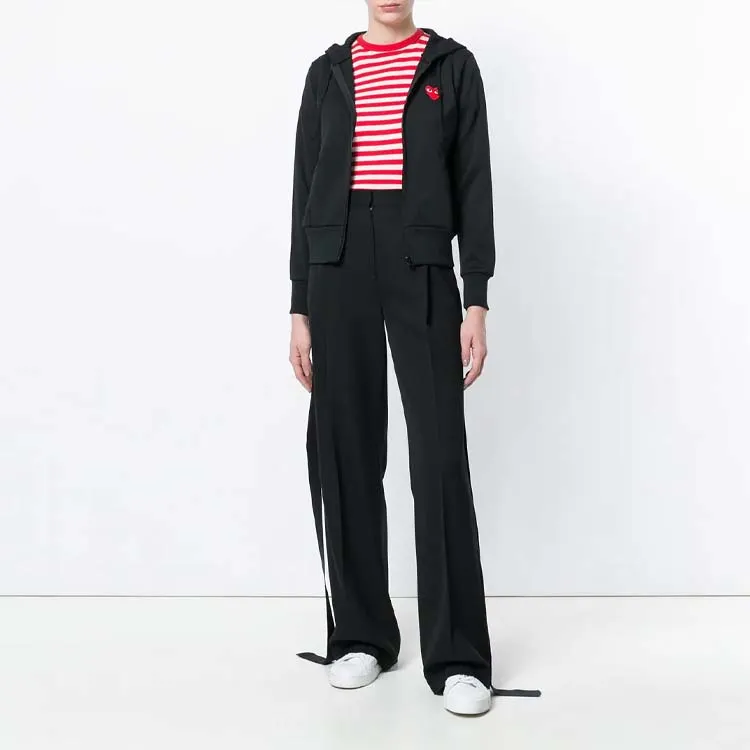 CDG Play Jackets Women's Black-1