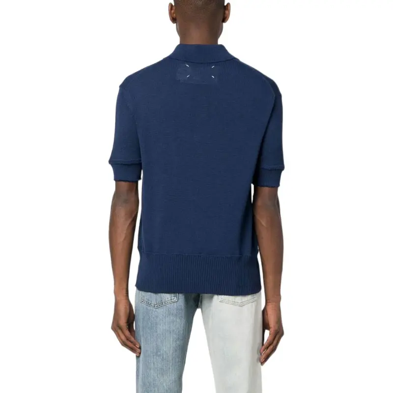Maison Margiela Knitted Polo Shirt-4