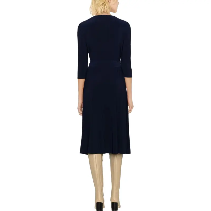 Polo Ralph Lauren V Neck Tied Waist Dress-2