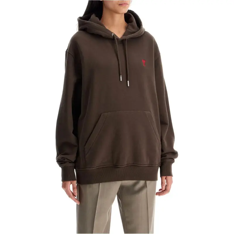 AMIPARIS Paris Ami De Coeur Drawstring Hoodie-1
