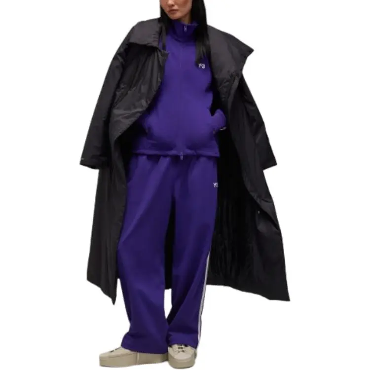 Y 3 Free Shipping With AdiClub Y 3 3 Stripes Track Top-2