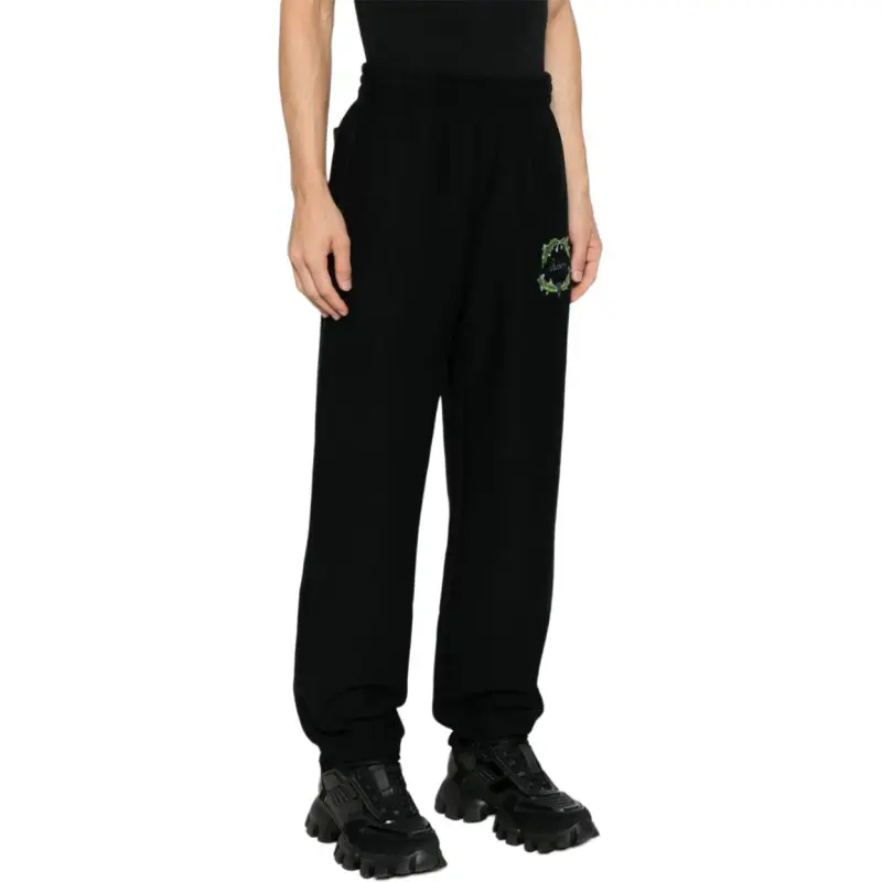 Burberry Logo Embroidered Track Pants-3