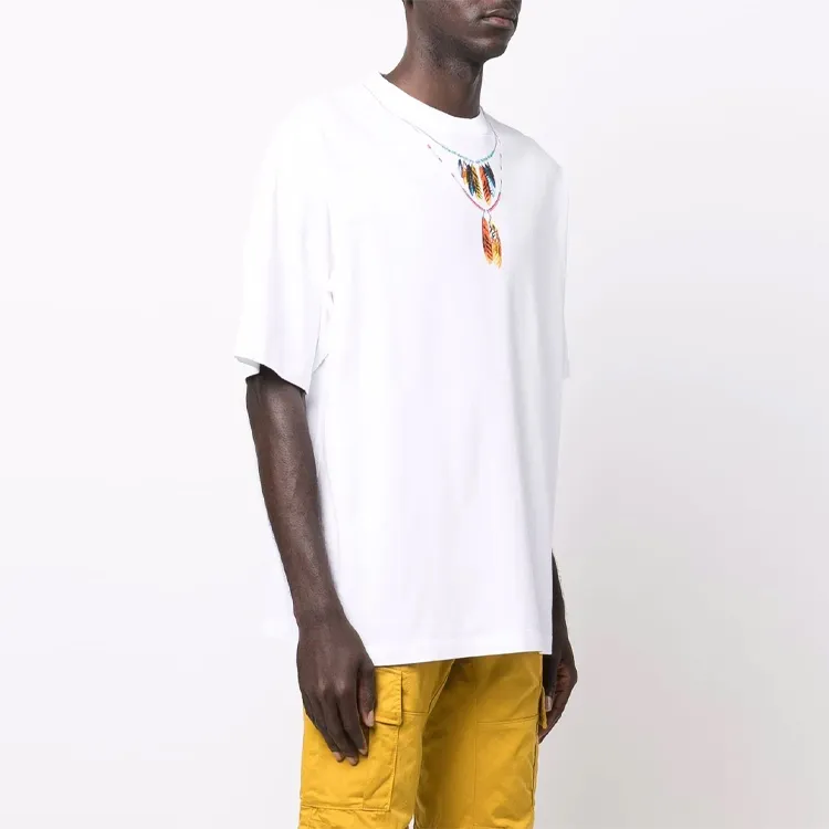Marcelo Burlon County Of Milan Necklace print Short sleeve T Shirt-3