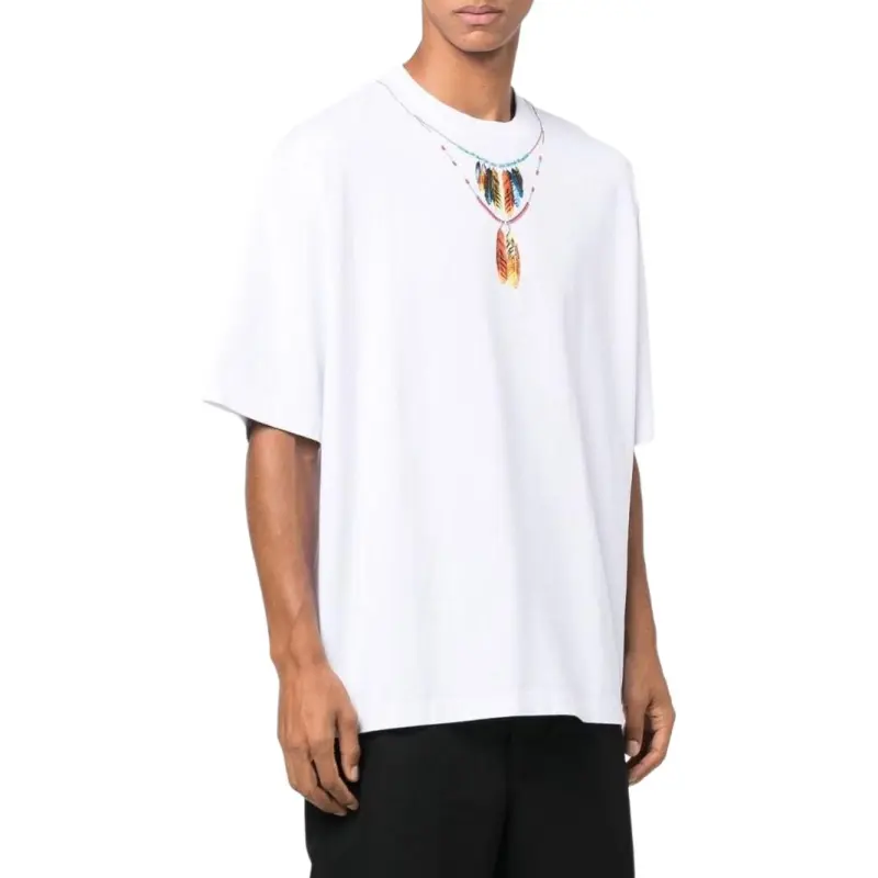 Marcelo Burlon County Of Milan Necklace print Short sleeve T Shirt-2