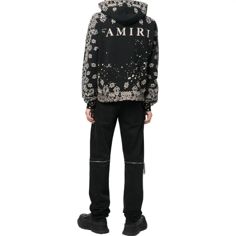 AMIRI Bandana print Hoodie-2