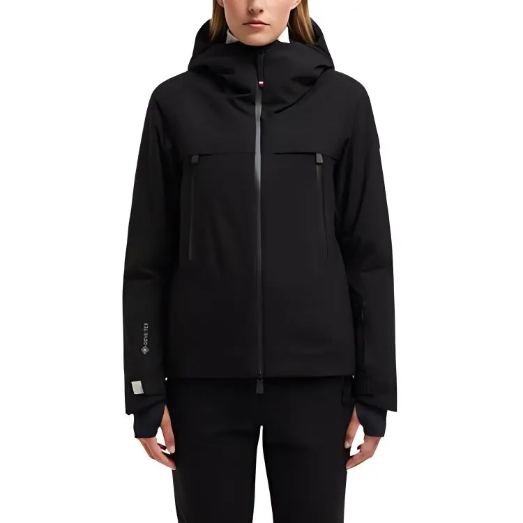 Moncler Grenoble Logo Printed Hooded Jacket-2