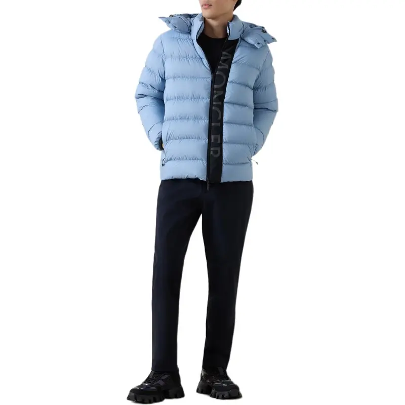 Moncler Logo patch Quilted Hooded Jacket-2