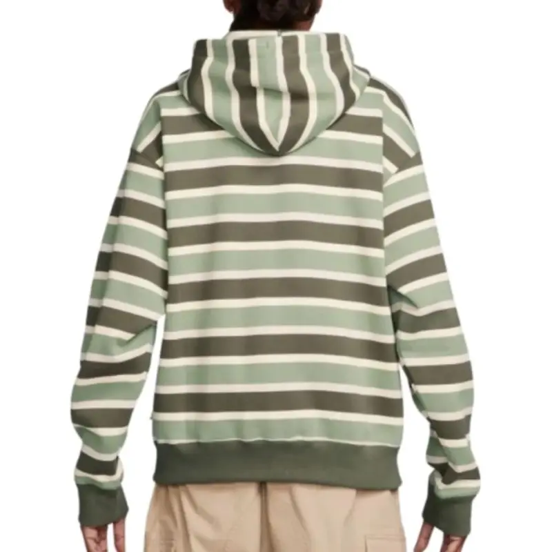 Nike Full Zip Fleece Skate Hoodie Jackets Coats Unisex Olive Green-4