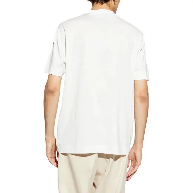 EMPORIO ARMANI Logo Patch Crewneck T Shirt-4