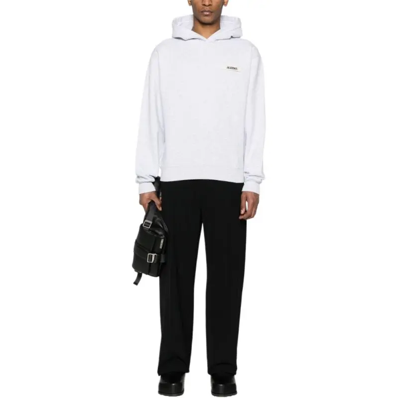 Jacquemus Le Hoodie Gros Grain-4