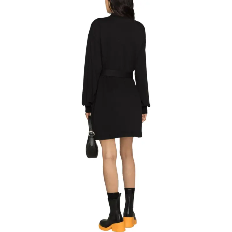 VERSACE JEANS Couture Belted Long sleeve Minidress-4