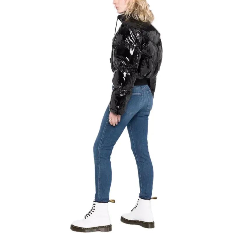 DIESEL Cropped Coats Women's Black-3