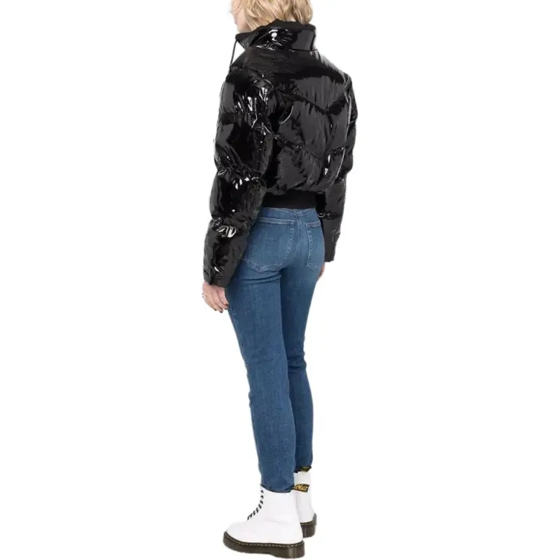 DIESEL Cropped Coats Women's Black-4