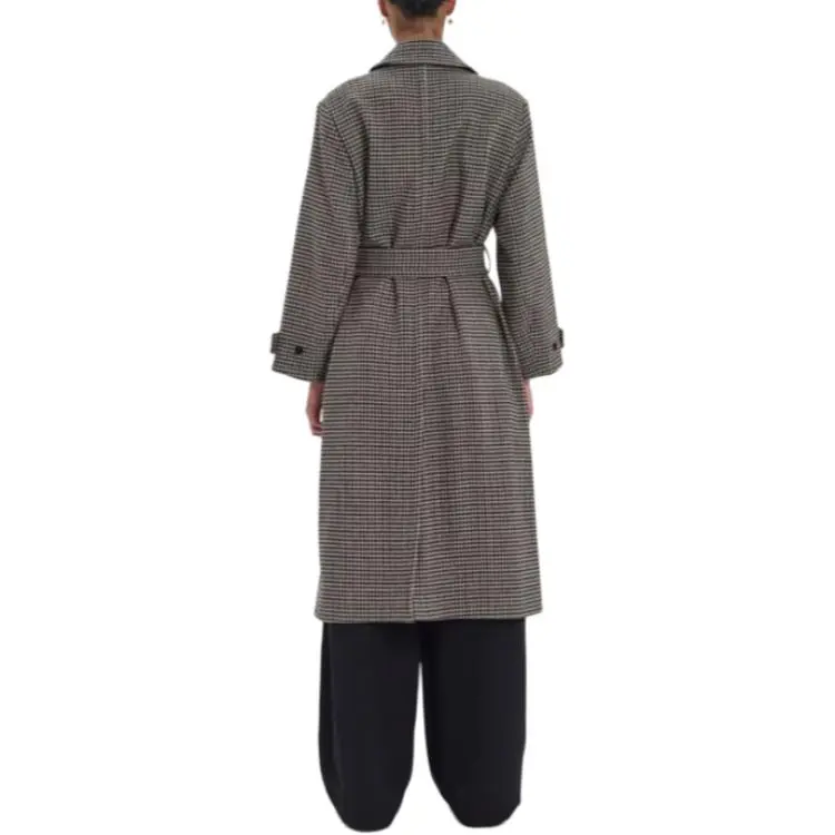 INES DE LA FRESSANGE Coat Women's Dark Umber-3