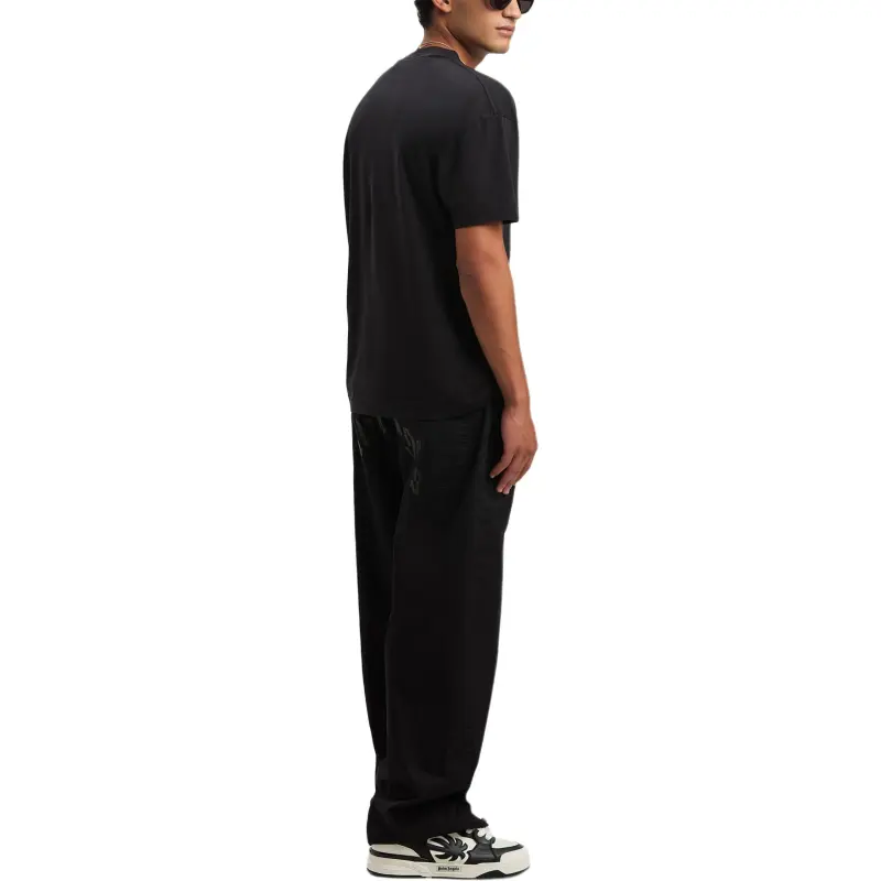 PALM ANGELS Logo Printed Drawstring Trousers-1