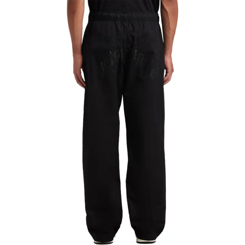 PALM ANGELS Logo Printed Drawstring Trousers-4