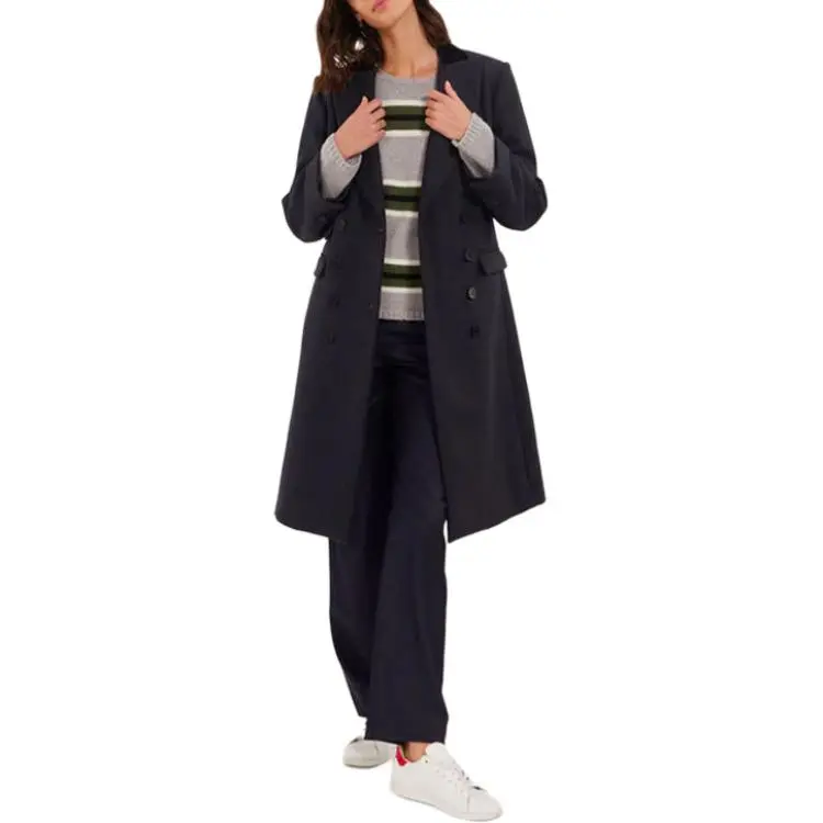 INES DE LA FRESSANGE Coat Women's Blue-1