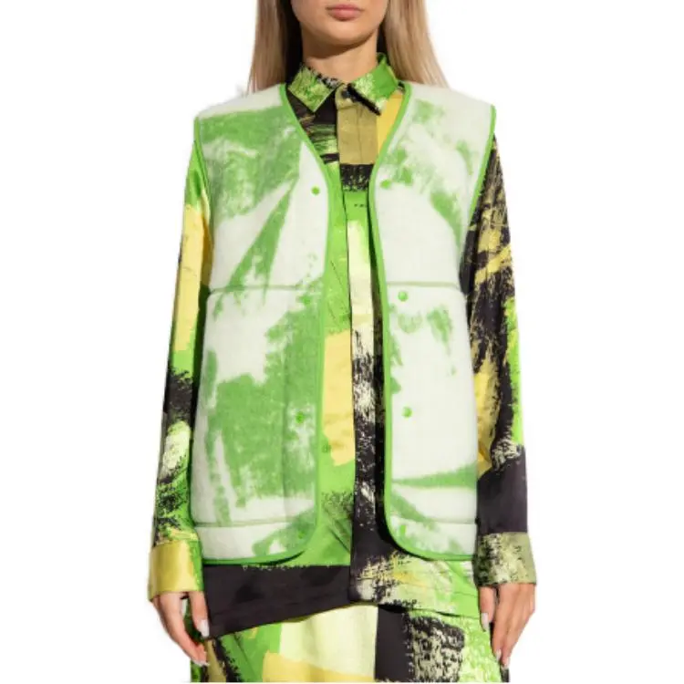 Y 3 Graphic print Felted Vest-2