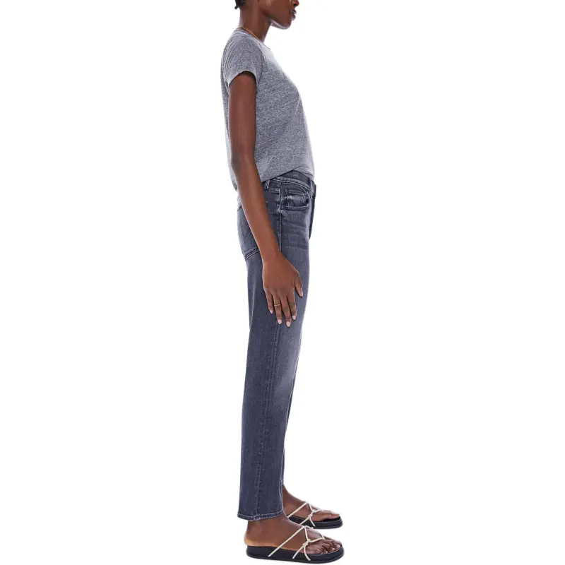 MOTHER The Tomcat High Waist Cropped Jeans-3