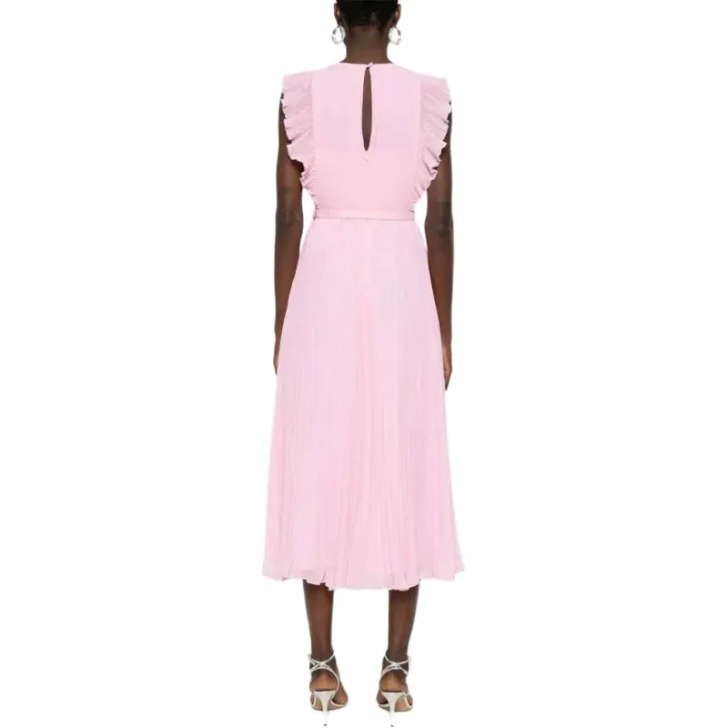 Self-portrait Chiffon Tunic Midi Dress-4