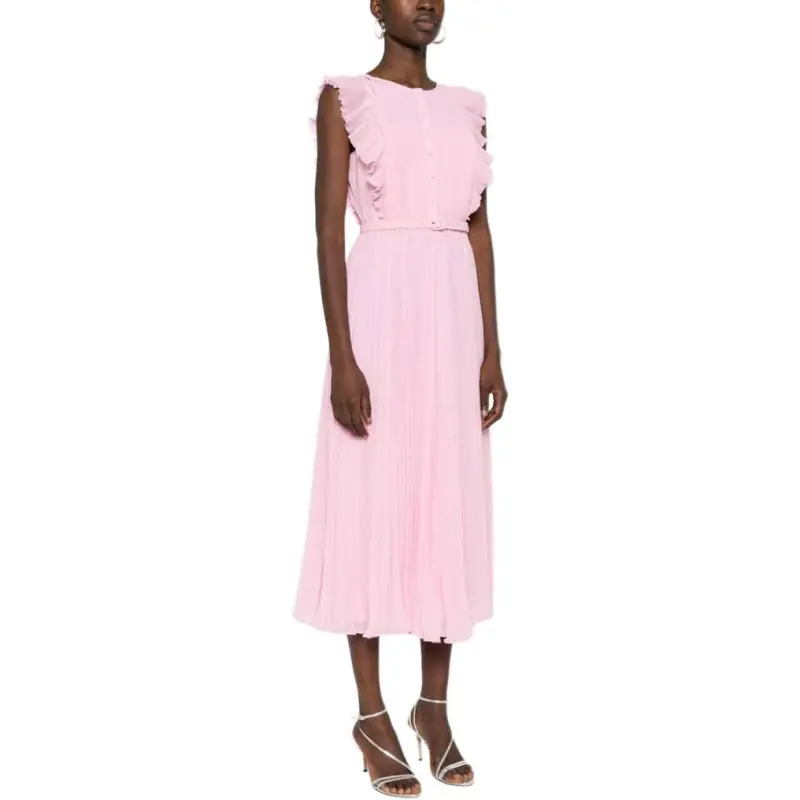 Self-portrait Chiffon Tunic Midi Dress-3