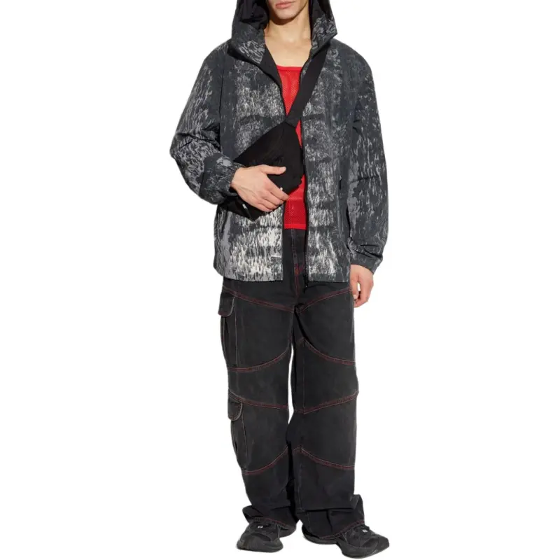 DIESEL J Brick Hooded Zipped Jacket-1